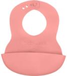 BabyOno Be Active Soft Bib előke Pink 6 m+