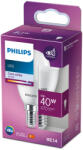 Philips E14 LED, 4.9 W, 470 lm, 4000 K, opál - 40 W izzó helyett (929003540718)