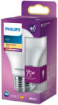 Philips E27 LED, 9.5 W, 1055 lm, 2700 K, opál - 75 W izzó helyett (929003818003)