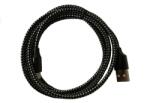 BlackBird Lightning Adatkábel 1m, Fekete 2A (Extra erős anyagból) (BH194 BLACK) - bestbyte