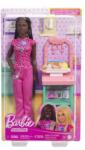 Barbie Set de joaca Barbie You can be - Barbie Pediatru, bruneta Papusa