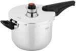 Zass Gourmet Oala sub Presiune Zass Gourmet ZG-SSPC 01 din Otel Inoxidabil Capacitate 6L 0.8Bari Argintiu (ZG-SSPC 01)