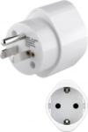 Goobay EU -> US/JP 250V Power Plug Utazó adapter - Fehér (45355) (45355)