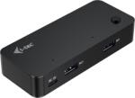 i-tec Universal KVM HUB 2x USB-C + 2x USB-A 3.0 Port (CAKVMHUB2A2C)