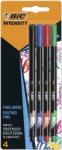 BIC Finelinere Bic Intensity Fine, 0.4 mm, 4 culori blister 942082 (942082)
