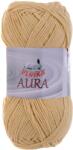 VLNIKA Aura Kötőfonal, 100 g, 902 vaníliasárga (12995)