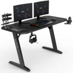  Gamer asztal, SENSE7 Nomad Cybernetic, 140×60 cm fekete