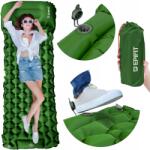 Epifit Saltea de camping autogonflabilă Epifit cu pernă 190x60cm - Verde (112759)