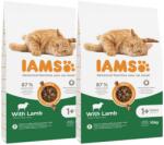 Iams for Vitality felnőtt macskáknak, bárányhússal 20 kg (2 x10 kg)