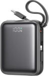 JOYROOM Mini PowerBank JR-PBF27 22.5W dupla kábellel 10000mAh (fekete) (JR-PBF27) - mi-one