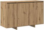 vidaXL Служебен шкаф Дъб 120 x 41 x 75 см Инженерна дървесина (3333904)