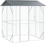 vidaXL Клетка за птици Антрацит 215 x 208 x 247 см (3325152)