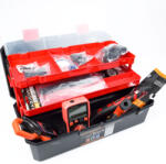 Kleiber Germany GZSZL03 Kinyitható tálcás szerszámosláda - műanyag - 250 x 495 x 230 mm