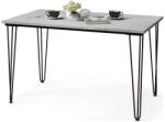 Mazzoni HALIJA étkezőasztal, szürke beton kivitelben 5903631914430 (MZ0038)