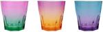 Herevin vizes üvegpohár ombre színű 245ml 1db-os kiszerelésben 131607-005