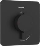 Hansgrohe Ecostat Comfort Q zuhanycsaptelep süllyesztett z termosztáttal fekete 33712670