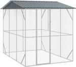 vidaXL Клетка за птици Антрацит 227 x 310 x 247 см (3325160)