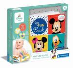 Clementoni - Carticica Disney pentru baita care ajuta la dezvoltarea simturilor (CL17720)
