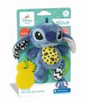 Clementoni - Jucarie senzoriala plus Disney Stitch cu zornaitoare pentru dezvoltarea simturilor (CL17919) - ookee