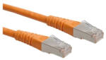 Roline Patch kábel S/FTP CAT6 (PiMF), 1m, narancssárga (21.15.1337-100) - bbmarket