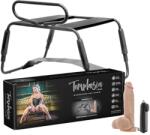 Temptasia - szex szék vibrátorral (fekete-natúr) - vagyaim