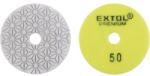 Extol PREMIUM 8803090 gyémánt csiszolókorong/polírkorong, csempe élcsiszoló, tépőzáras; 100mm, P50, száraz és vizes ( 8803090 ) (8803090)