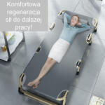 mh protect Összecsukható Utazóágy BUSINESS PREMIUM 75 cm - Szürke