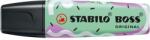 STABILO Szövegkiemelő, 2-5 mm, STABILO "Boss Original Ju Schnee", menta (70/116-101) - nyomtassingyen