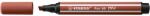 STABILO Rostirón, 1-5 mm, vágott hegy, STABILO "Pen 68 MAX", vörösbarna (768/75) - nyomtassingyen
