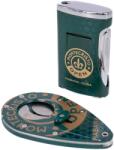 Montecristo Open szivaros szett - szivargyújtó és szivarvágó (HAB-30137)