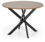 Halmar Waylon étkezőasztal, dió / fekete