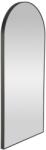 Halmar Falkirk fali tükör, ezüst / fekete