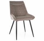 SIGNAL MEBLE Misty Velvet étkezőszék, bézs