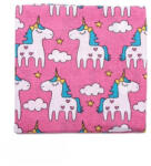  Flanel mintás textilpelenka - Pink unikornis