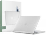 Tech-Protect MacBook Air 13" M2 / M3 / (2022-2024) Tok - Tech-Protect SmartShell - Átlátszó-Csillogó (WR-171397)