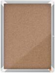 Nobo Avizier pluta pentru interior, 4 x A4, rama metalica, NOBO (NB1902561)