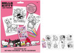 Hello Kitty Friends színező szett matricával - lord