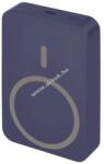EMOS Powerbank külső akku WI 1046, 10000mAh, 20W, Wireless töltés, MagSafe compatibilis kék