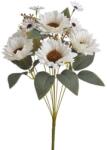  Buchet 9 fire floarea soarelui artificiala color pentru aranjamente florale (3130)