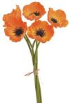  Buchet 5 fire anemone artificiale color pentru aranjamente florale (3144)