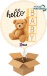 Balloons4party Balon folie Hello Baby ursulet 46 cm - articole-petreceri - 22,99 RON