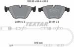 TEXTAR Set placute frana TEXTAR 2331307 (2331307)