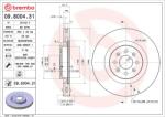 BREMBO Disc frana BREMBO 09.8004. 31 (09.8004.31)
