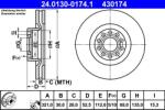 ATE Disc frana Audi A6 C5 ATE 24.0130-0174.1 (24.0130-0174.1)