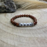  Isteni védelem Grabovoj 8888 ásvány karkötő 8 mm