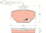 TRW Set placute frana TRW GDB833 (GDB833)