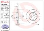 BREMBO Disc frana BREMBO 09. C824.11 (09.C824.11)