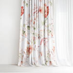 Goldea pamut drapéria deluxe - akvarell virágok 280x160 cm