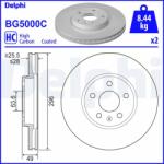 DELPHI Disc frana DELPHI BG5000C (BG5000C) - fixbox