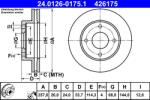 ATE Disc frana fata Nissan NV200, NV200 / Evalia ATE 24.0126-0175.1 (24.0126-0175.1)